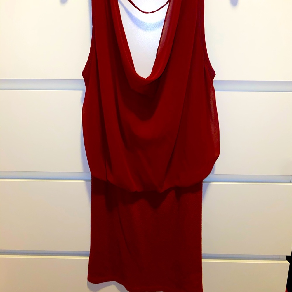 Red dress